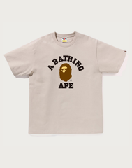 BAPE MENS COLLEGE TEE