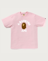 BAPE MENS COLLEGE TEE