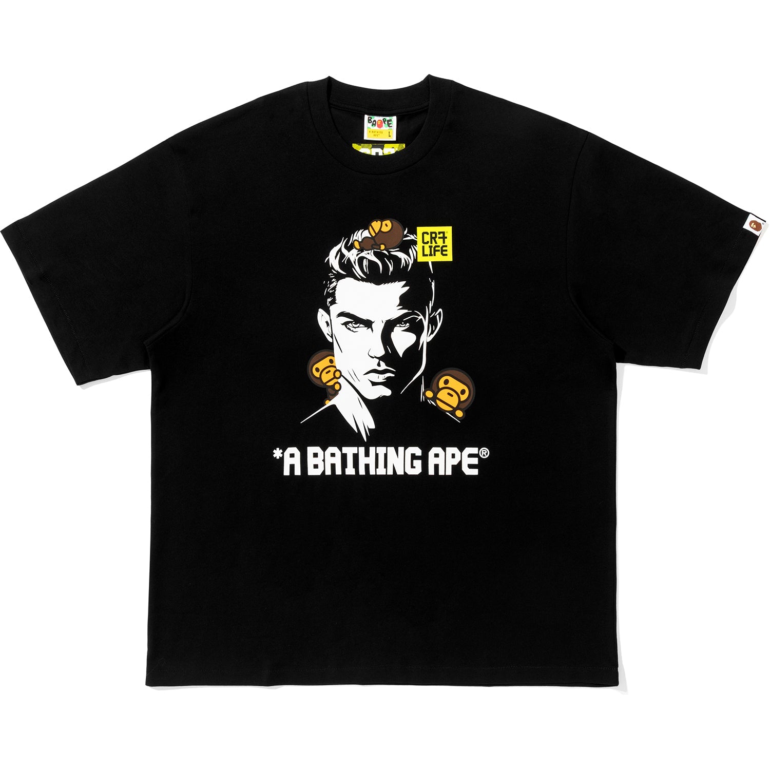 BAPE X CR7 LIFE BABY MILO RELAXED FIT TEE #2 MENS