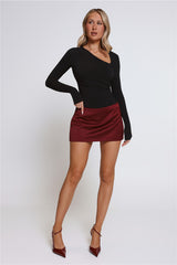 BASE Form Luxe Knit Worn Well Long Sleeve Top Black