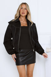 Chocolate Frosting Jacket Black