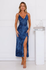 Let's Socialise Maxi Dress Blue