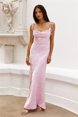 Sophisticated City Maxi Dress Pink