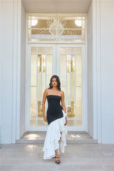 Extravagant Events Strapless Maxi Dress Black