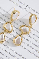 18k Gold Plated Liquid Love Earrings Gold