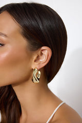 Queen Energy Earrings Gold