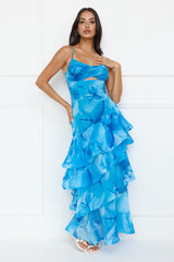 Twist And Tonic Maxi Dress Blue