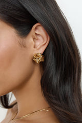 Roses Like You Earrings Gold