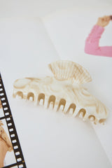 Seashell Claw Clip Large Nude