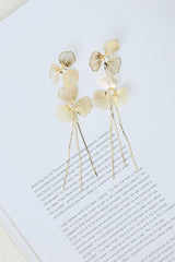 Retreating Earrings Gold