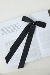 Whimsy Bow Hair Clip Black