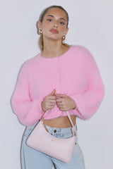 Cloud Nine Fluffy Cardigan Pink