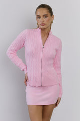 Winter Magic Knit Skort Pink