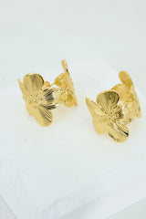 Petal Kisses Earrings Gold