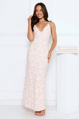 Dazzleberry Maxi Dress Pink