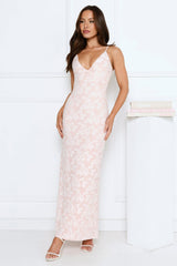 Dazzleberry Maxi Dress Pink