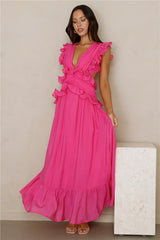 Evening Luxe Maxi Dress Pink