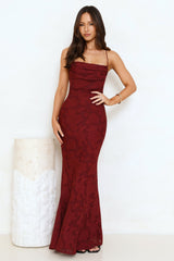 Bridge To Wonderland Maxi Dress Plum