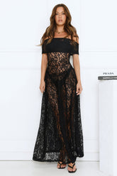 Field Of Dreams Maxi Dress Onyx