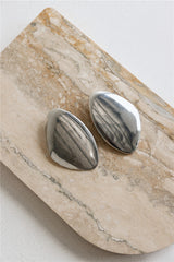 Night Spark Earrings Silver