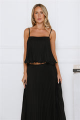 Real Deal Crop Top Black