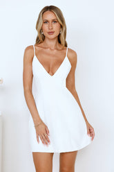 Modern Icon Mini Dress White