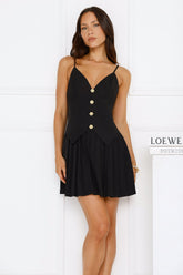 Day And Night Mini Dress Black