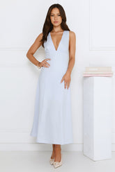 Iconic Moments Midi Dress Blue