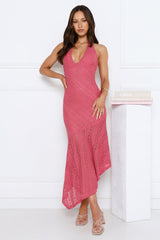 Soft Sonata Halter Maxi Dress Rose