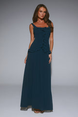 Shoreline Luxe Maxi Dress Green