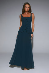 Shoreline Luxe Maxi Dress Green