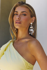 Song From The Skies Pearl Earrings Gold