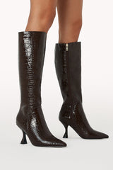 Margaret Boots Choc Croc