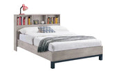 Bali Bookcase Bed Grey Oak