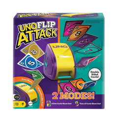 Uno Flip Attack™ Jeu de Cartes Pour enfants, Adultes et Familles