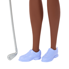 Barbie Golfer Fashion Doll in Golf Uniform, includes Visor & Golf Club Accessories