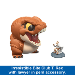 Jurassic World Bite Club Tyrannosaurus Rex Dinosaur Collectible Figure