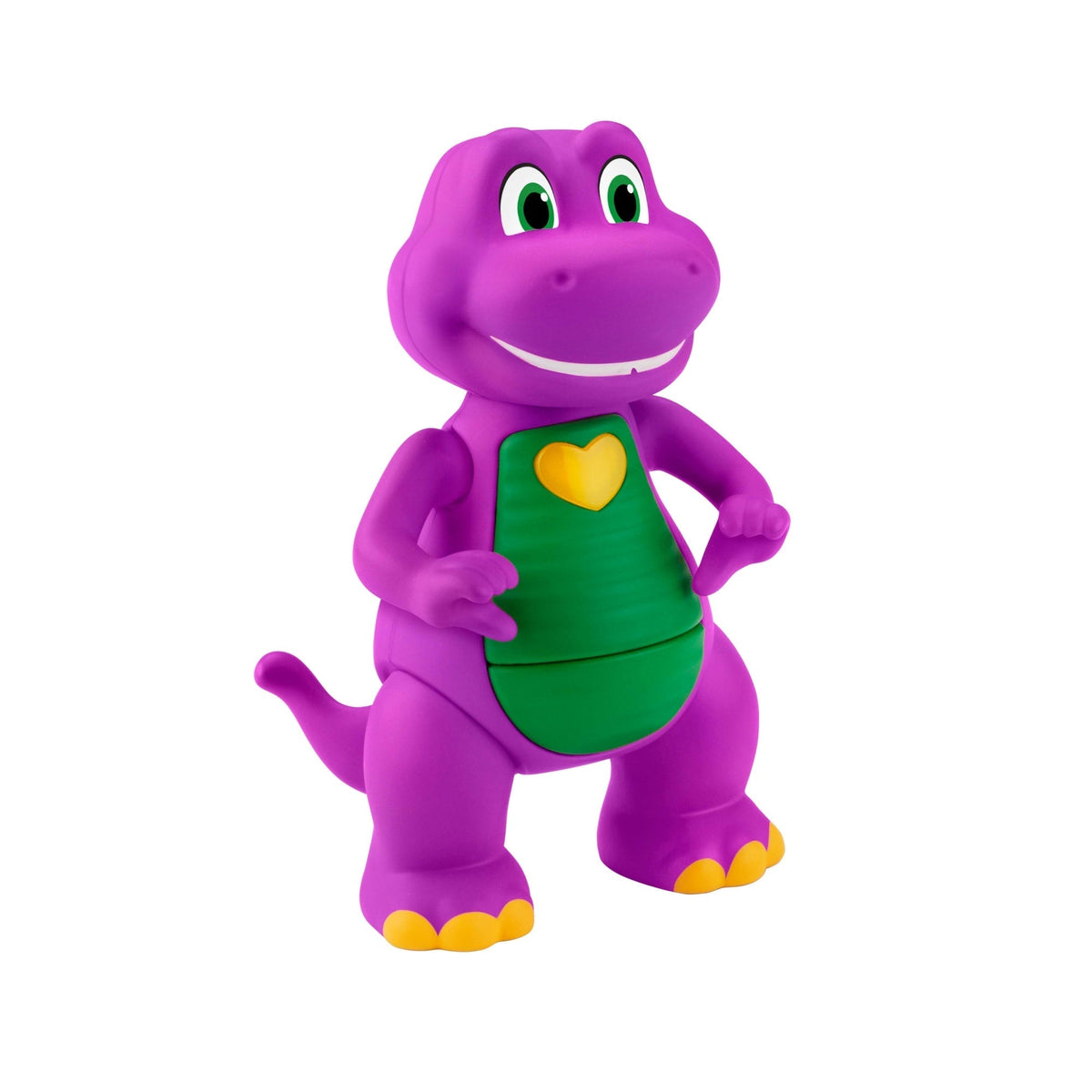 Figurine Jouet Barney Mains en Cur Le Monde de Barney de Fisher-Price Avec Musique et Lumières Pour enfants