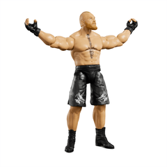 WWE Brock Lesnar Action Figure, 6-inch Collectible Superstar With Articulation & Life-Like Look