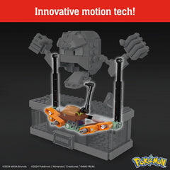 MEGA Pokémon Mini Motion Geodude Building Kit With Motion (354 Pieces) For Collectors