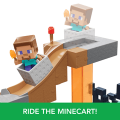 Minecraft Mini Mode Rise Of The Warden Playset, 2 Minis, Steve & Warden Figures & Dlc Code