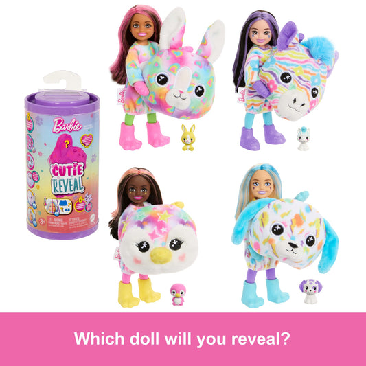 Barbie Chelsea Cutie Reveal Color Dream Series Small Doll & Accessories