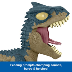 Jurassic World: Chaos Theory MEGA Roar Allosaurus Dinosaur Toy With Sound & Stretchable Jaw