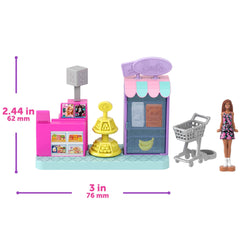 Barbie Mini Barbie Land Dreamhouse & 3 Playsets With 4 1.5-inch Dolls, Furniture & Accessories