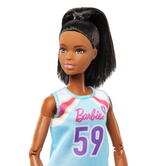 Barbie®-Joueuse de Basket-Poupée Articulée Avec Tenue et Accessoires