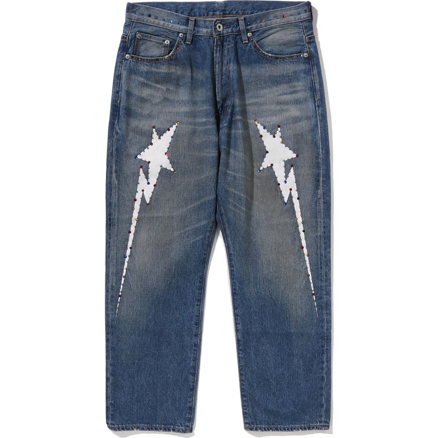 COLOR STONE 13 OZ DENIM PANTS MENS