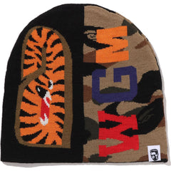 1ST CAMO SHARK KNIT CAP MENS