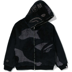 COLOR CAMO SHARK FULL ZIP SHERPA JACKET MENS