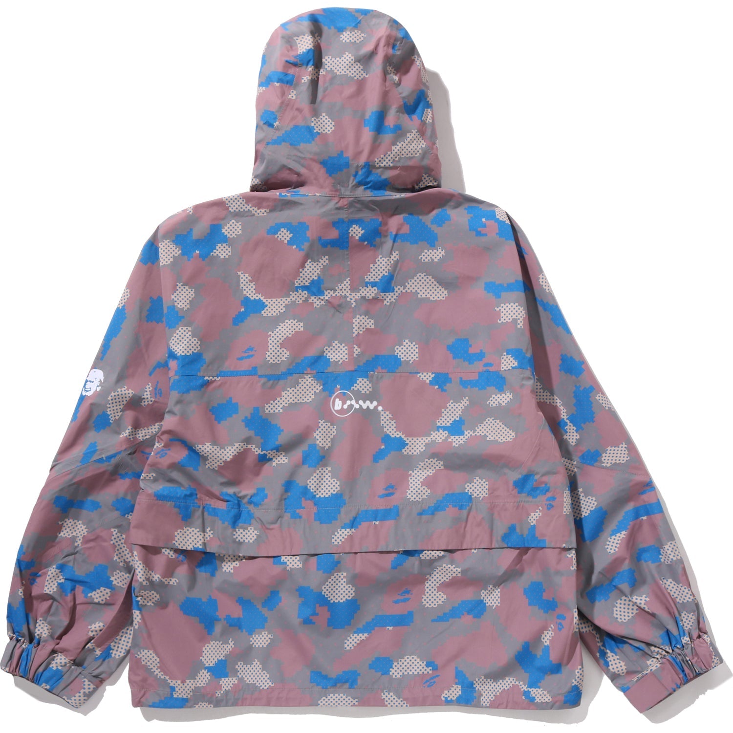 BAPE BY KAZUKI KURAISHI CAMO SHARK PACKABLE SNOWBOARD JACKET MENS