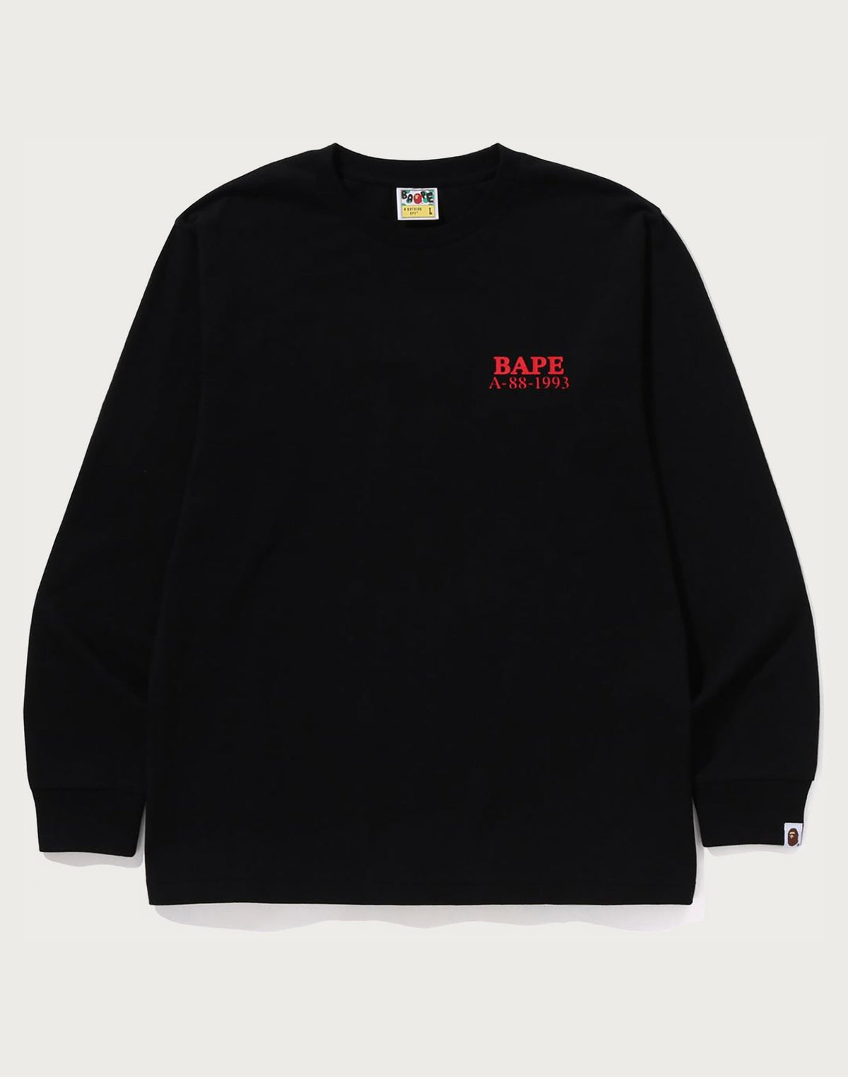 MOON APE HEAD OLD PHOTO L/S TEE MENS